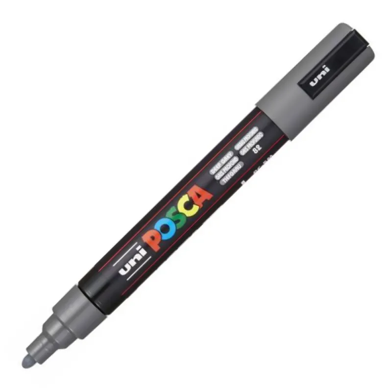 Uniball - Μαρκαδοράκι Posca PC-5M 1.8-2.5 mm Deep Grey 82 262535
