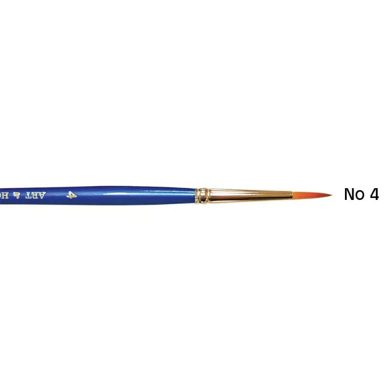 Art & Hobby - Πινέλο Συνθετικό Στρογγυλό Ακουαρέλας 2700 No4 2700-4