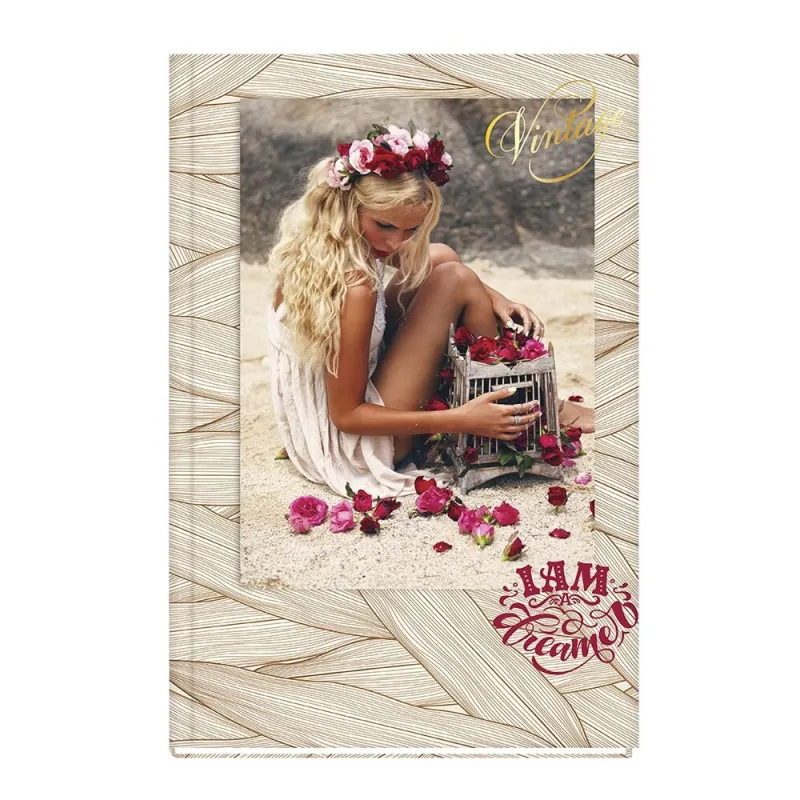 Skag - Λεύκωμα Βιβλιοδετημένο, Vintage A4 96 φύλλων, I Am A Dreamer 271134