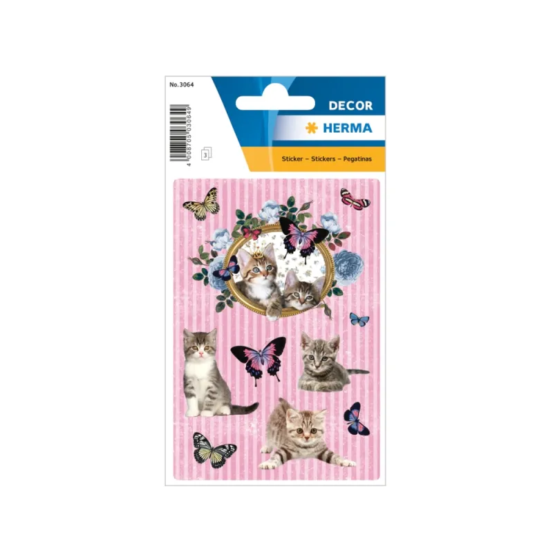 Herma - Αυτοκολλητάκια, Cats 3064