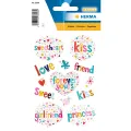 Herma - Αυτοκολλητάκια Glittery, Greetings 3096 Herma - Αυτοκολλητάκια Glittery, Greetings 3096