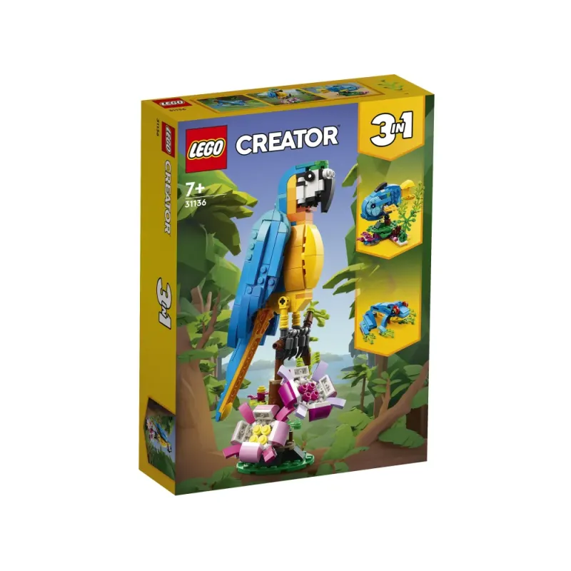 Lego Creator - Exotic Parrot 31136