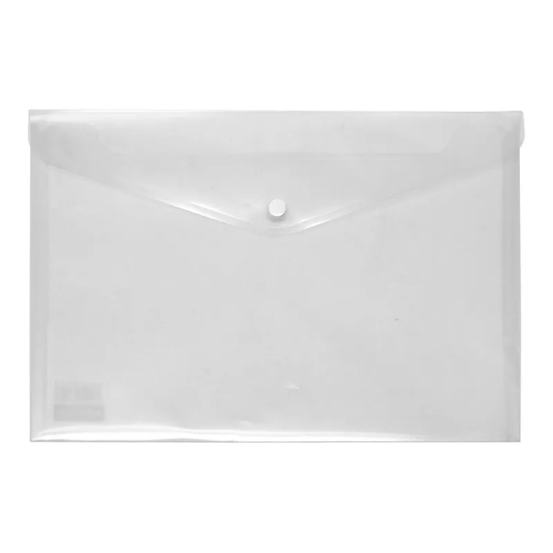 Salko Paper - Φάκελος Κουμπί A4, Διαφανές Λευκό 3150