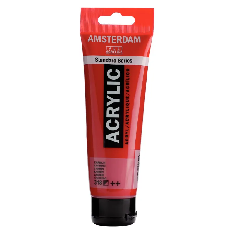 Royal Talens - Ακρυλικό Χρώμα Amsterdam Standard, Carmine (318) 120 ml 17093182