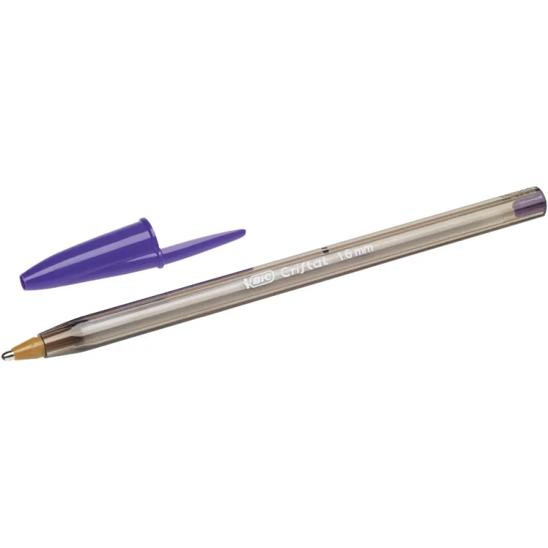 Bic - Στυλό Διαρκείας Cristal Large 1.6 mm Μωβ 327055