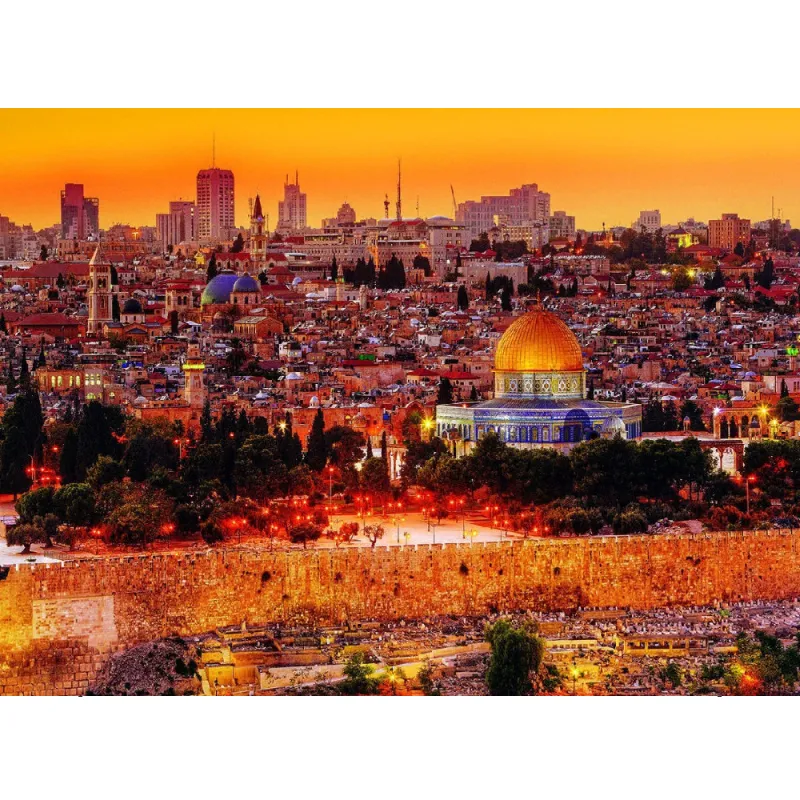 Trefl – Puzzle The Roofs Of Jerusalem 3000 Pcs 33032