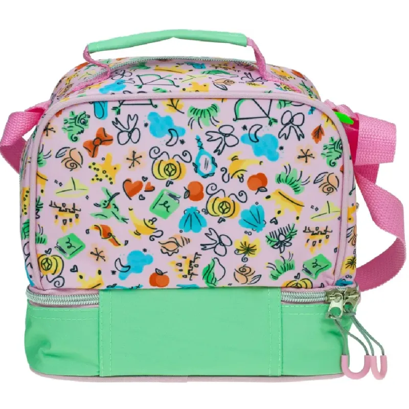 Gim - Τσαντάκι Φαγητού Oβαλ, Disney Princess 23 331-50220