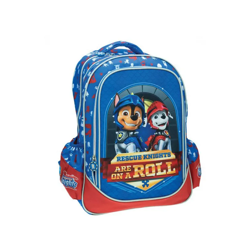 Gim - Τσάντα Πλάτης Δημοτικού Οβάλ, Paw Patrol 334-48031 + Δώρο Διορθωτική Ταινία Edding