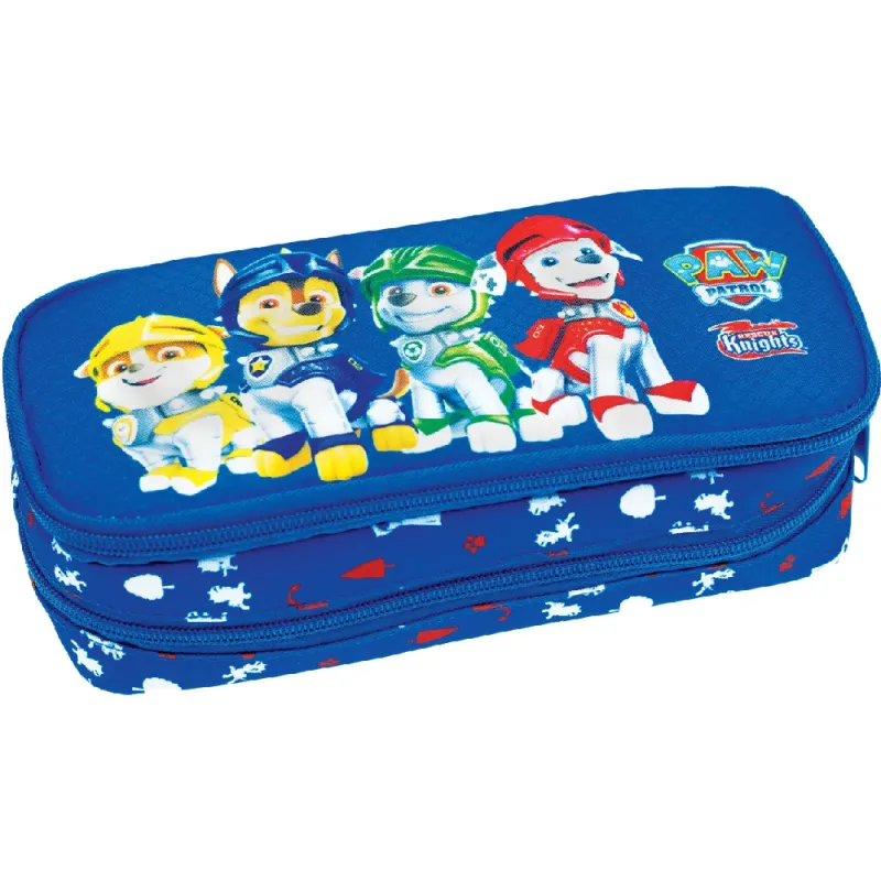 Gim – Κασετίνα Οβάλ Paw Patrol, Rescue Knights 334-48144