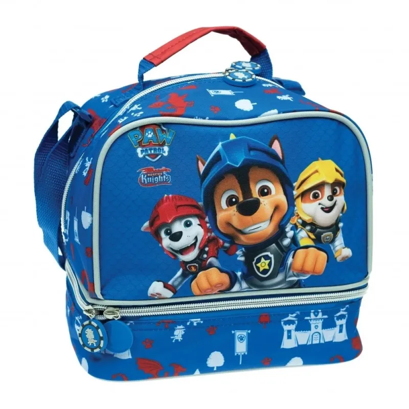 Gim - Τσαντάκι Φαγητού Oβαλ, Paw Patrol, Knights 334-48220