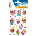 Herma - Αυτοκολλητάκια Glittery, Cupcakes 3387 Herma - Αυτοκολλητάκια Glittery, Cupcakes 3387
