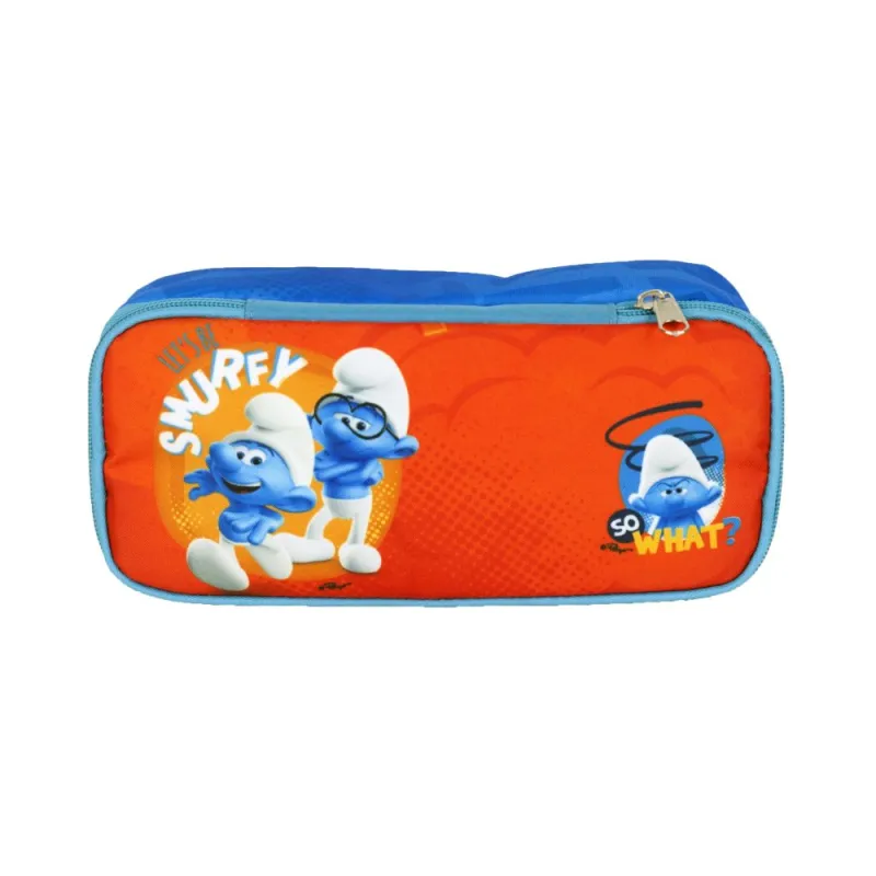 Gim – Κασετίνα Οβάλ Smurfs 344-20144