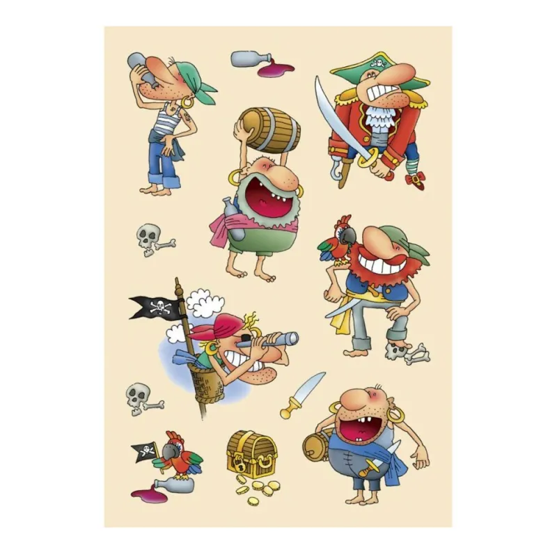 Herma - Αυτοκολλητάκια, Funny Pirates 3449