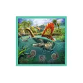 Trefl - Puzzle 3 in 1, The Extraordinary World Of Dinosaurs 20/36/50 Pcs 34837 Trefl - Puzzle 3 in 1, The Extraordinary World Of Dinosaurs 20/36/50 Pcs 34837