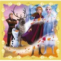 Trefl - Puzzle 3 in 1, The Power Of Anna And Elsa 20/36/50 Pcs 34847 Trefl - Puzzle 3 in 1, The Power Of Anna And Elsa 20/36/50 Pcs 34847