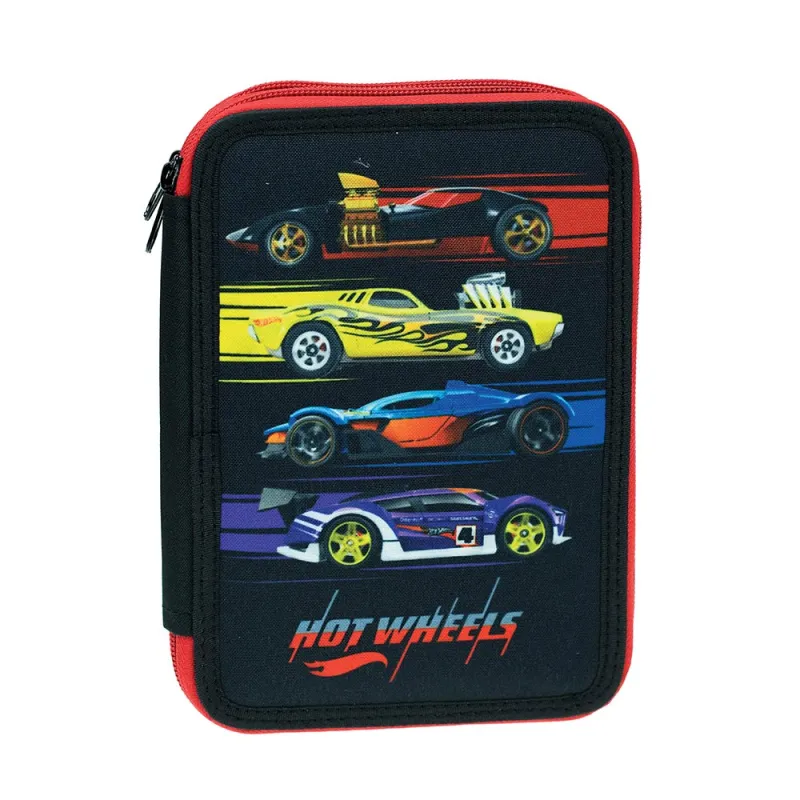 Gim – Κασετίνα Διπλή Γεμάτη Hot Wheels 349-28100