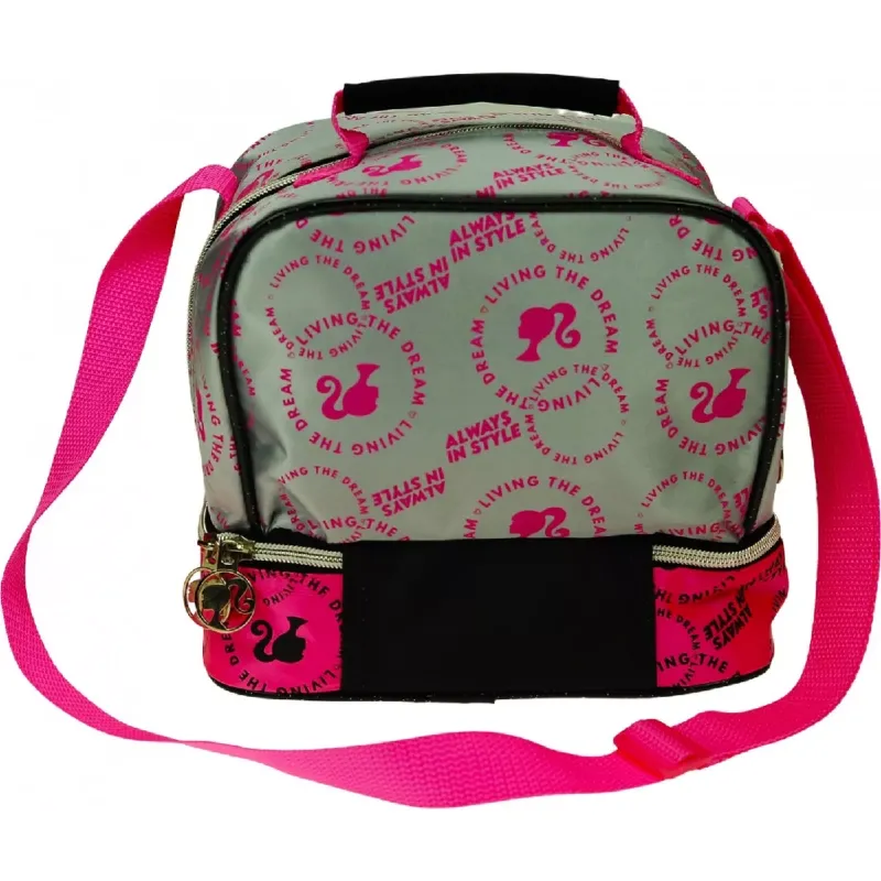 Gim - Τσαντάκι Φαγητού Oβαλ, Barbie Trend Flash 349-71220