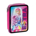 Gim – Κασετίνα Διπλή Γεμάτη Barbie, Extra 349-76100 Gim – Κασετίνα Διπλή Γεμάτη Barbie, Extra 349-76100