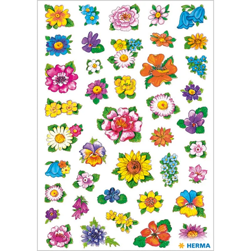 Herma - Αυτοκολλητάκια, Small Flower Heads 3522