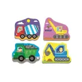 Trefl - Baby Puzzle, Vehicles On Construction 3/4/5/6 Pcs 36072 Trefl - Baby Puzzle, Vehicles On Construction 3/4/5/6 Pcs 36072