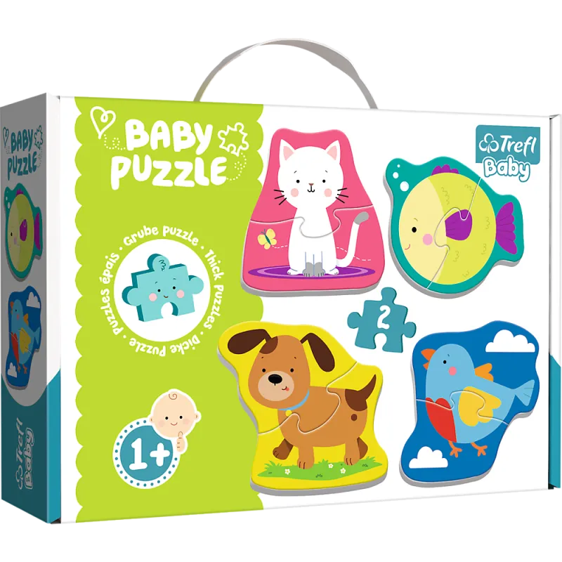 Trefl - Baby Puzzle, Little Animals 8 Pcs 36074