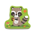 Trefl - Baby Puzzle, Wild Animals 18 Pcs 36077 Trefl - Baby Puzzle, Wild Animals 18 Pcs 36077