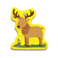 Trefl - Baby Puzzle, Wild Animals 18 Pcs 36077 Trefl - Baby Puzzle, Wild Animals 18 Pcs 36077