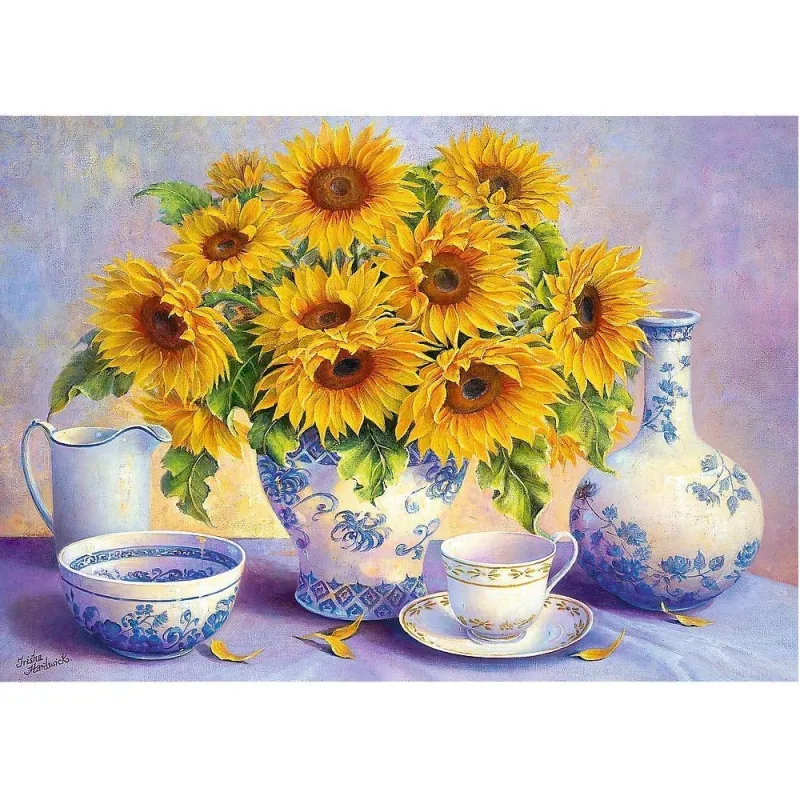 Trefl - Puzzle Sunflowers 500 Pcs 37293