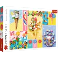 Trefl - Puzzle Favorite Sweets 500 Pcs 37335 Trefl - Puzzle Favorite Sweets 500 Pcs 37335