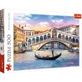 Trefl - Puzzle Rialto Bridge, Venice 500 Pcs 37398 Trefl - Puzzle Rialto Bridge, Venice 500 Pcs 37398