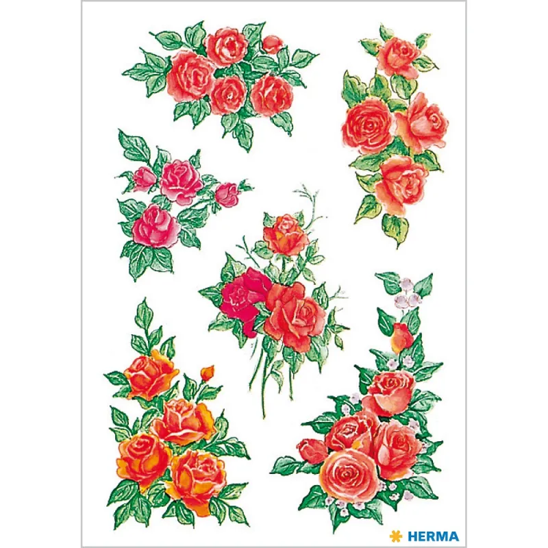 Herma - Αυτοκολλητάκια, Bouquets Of Roses 3809