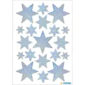 Herma - Αυτοκολλητάκια, Ηolographic Film, Stars 6-Pointed, Silver 3901 Herma - Αυτοκολλητάκια, Ηolographic Film, Stars 6-Pointed, Silver 3901