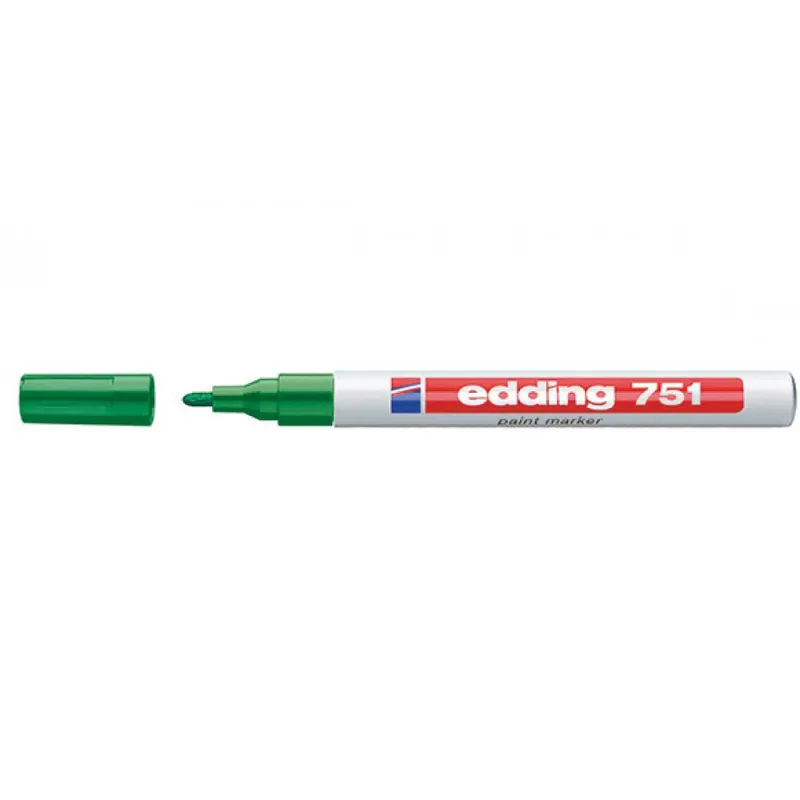 Edding – Μαρκαδόρος Λαδιού Paint Marker 751, Πράσινο 751-4