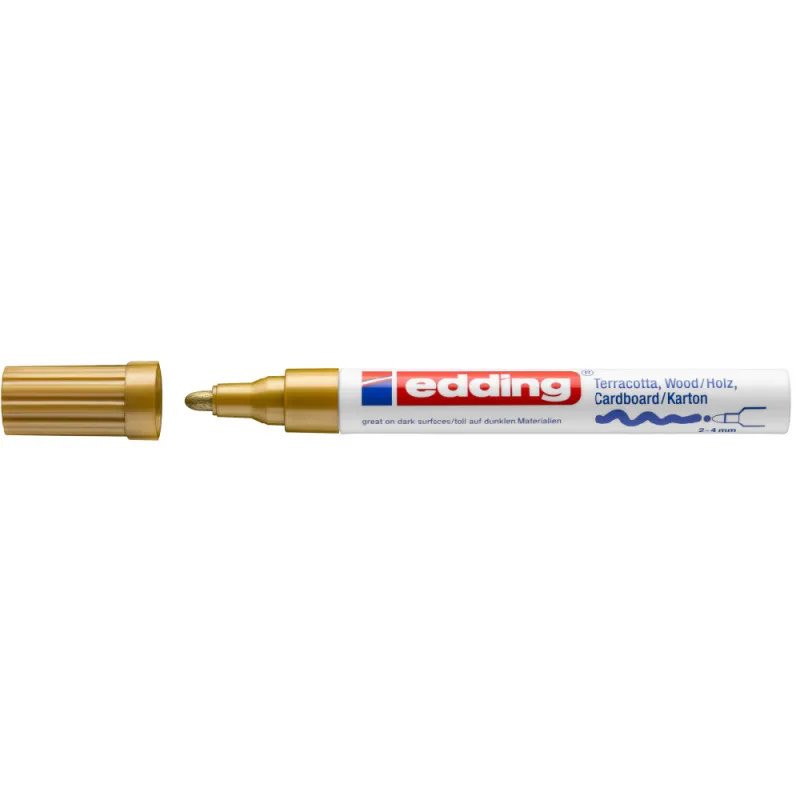 Edding – Μαρκαδόρος Διακόσμησης 4000, Χρυσό 4000053