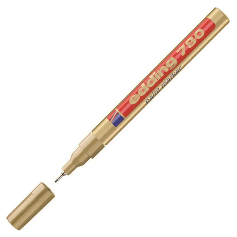 Edding – Μαρκαδόρος Λαδιού Paint Marker 780, Χρυσό 780-53