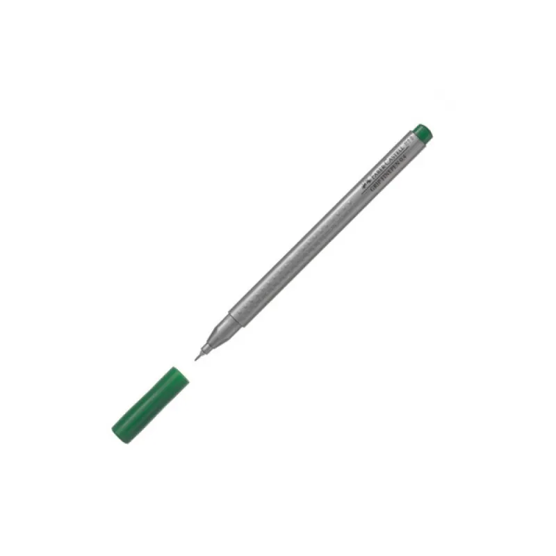Faber Castell - Μαρκαδοράκι Grip Finepen 0.4 Πράσινο 516675
