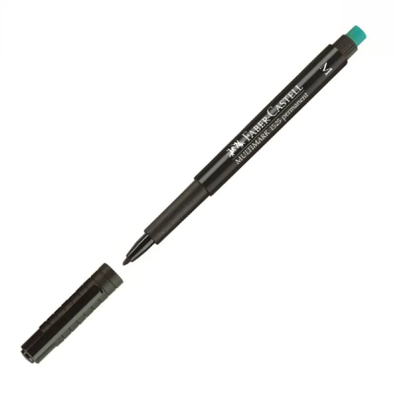 Faber Castell - Μαρκαδοράκι Multimark 1525 1.0 mm Μαύρο 152599