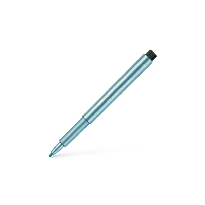 Faber Castell - Μαρκαδοράκι Pitt Artist 1.5 mm Metallic Blue 673927