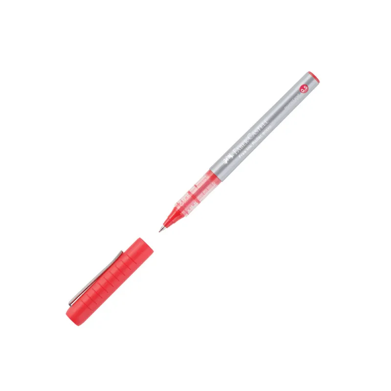 Faber Castell - Στυλό Free Ink Roller Micro 0.5 Κόκκινο 485030