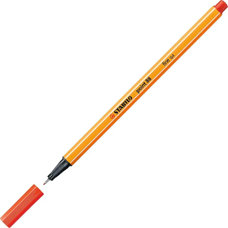 Stabilo - Μαρκαδοράκι Point 88, Light Red 88/48