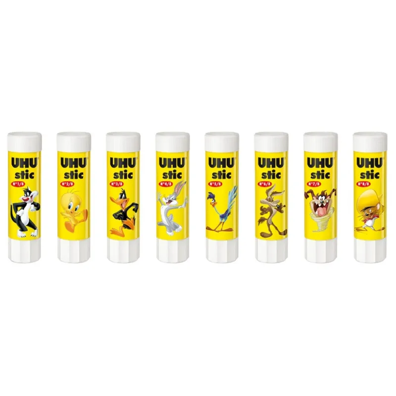 Uhu - Κόλλα Stic Looney Tunes, 8 Σχέδια 8.2 ml 40267609