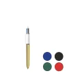 Bic - Στυλό 4 Colours Shine Χρυσό 404120 Bic - Στυλό 4 Colours Shine Χρυσό 404120