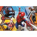 Trefl - Puzzle Super Maxi Double-Sided, Spiderman Goes Into Action 24 Pcs 41006 Trefl - Puzzle Super Maxi Double-Sided, Spiderman Goes Into Action 24 Pcs 41006