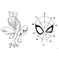 Trefl - Puzzle Super Maxi Double-Sided, Spiderman Goes Into Action 24 Pcs 41006 Trefl - Puzzle Super Maxi Double-Sided, Spiderman Goes Into Action 24 Pcs 41006