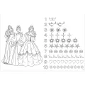 Trefl - Puzzle Super Maxi Double-Sided, Happy Princesses 24 Pcs 41008 Trefl - Puzzle Super Maxi Double-Sided, Happy Princesses 24 Pcs 41008