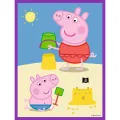 Trefl - Puzzle Baby Maxi Double-Sided, Peppa's Good Day 10/10 Pcs 43001 Trefl - Puzzle Baby Maxi Double-Sided, Peppa's Good Day 10/10 Pcs 43001