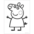 Trefl - Puzzle Baby Maxi Double-Sided, Peppa's Good Day 10/10 Pcs 43001 Trefl - Puzzle Baby Maxi Double-Sided, Peppa's Good Day 10/10 Pcs 43001