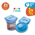 Carioca - Πλαστοζυμαράκι Baby Do 3x75gr 43179 Carioca - Πλαστοζυμαράκι Baby Do 3x75gr 43179
