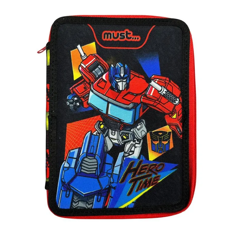 Diakakis - Κασετίνα Διπλή Γεμάτη Must, Transformers, Hero Time 483247