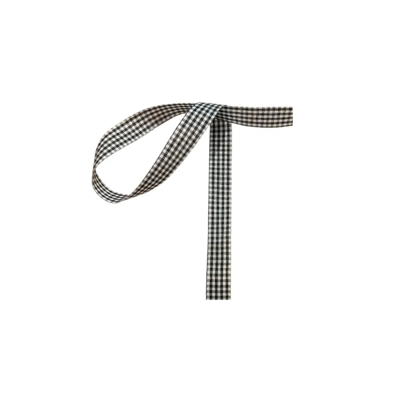 Markas - Κορδέλα Καρώ, 15mmX9M Black - White 48398